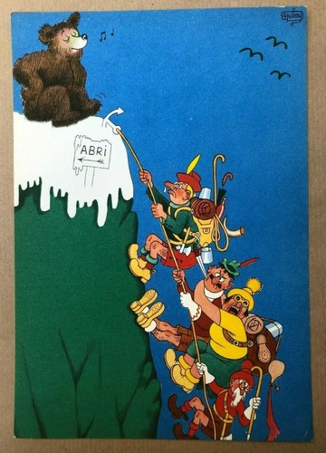 Albert dubout climbing - albert,