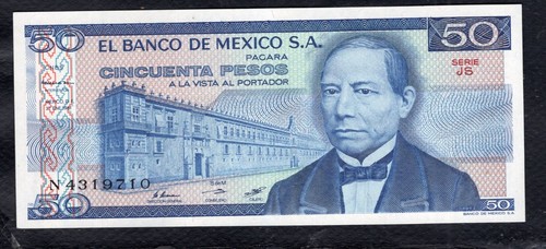 Mexique pesos 1981 - 50,