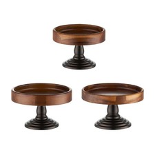 Support de gâteau en bois