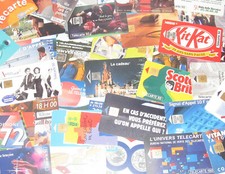 Lot 25 Télécarte Différentes Carte Téléphonique Collection Publicitée