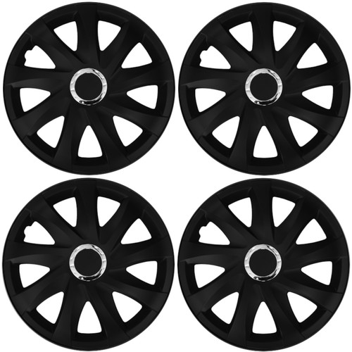 Enjoliveurs drift noir mat - 4x,