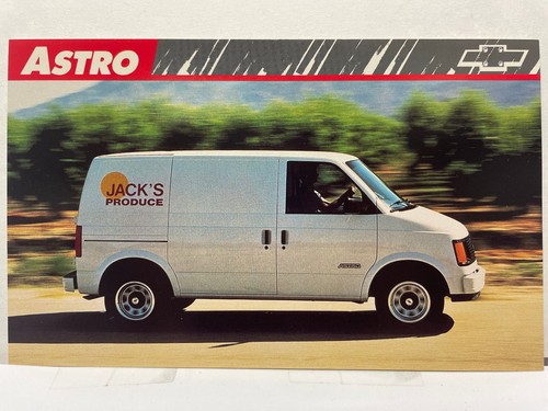 Chevrolet astro van - van, carte