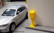 1/43 lot 5 boites à lettres La poste 1960  PTT décor rue maquette56 diorama