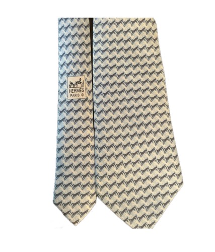 Hermes men silk tie - hermes.,