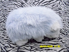 💗 BOULGOM VINTAGE DOUDOU PELUCHE HERISSON BLEU RAYE 22CM (TARTINE ET CHOCOLAT)