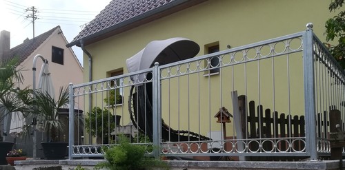 Fourchette panneau clôture - , en