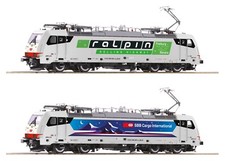 ROCO 7500035 186 909 SBB CARGO / RALPIN / AKIEM Gris Clair, Flancs Différents