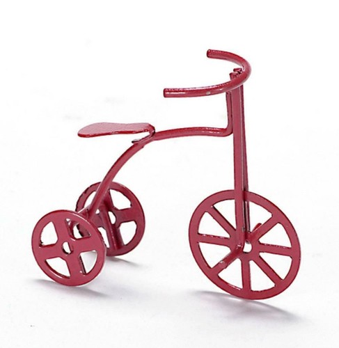 Maison poupées rouge vélo - maison, de