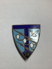 Insigne 28 RT Régiment transmission - médaille militaire Drago Beranger