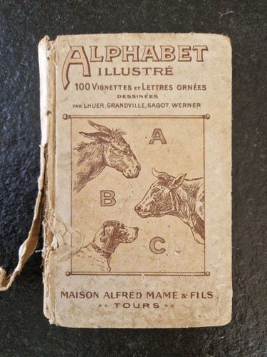 Alphabet illustré par - , lhuer