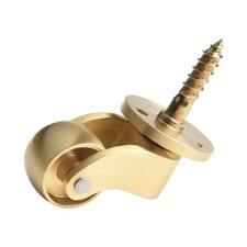 Roulettes en laiton résistantes pour pianos et canapés avec mouvement silencie