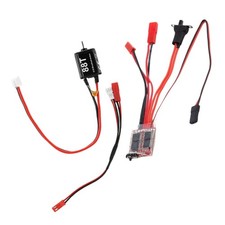 Télécommande de Moteur Brossé 1/24 RC pour Moteur de Voiture AX100001