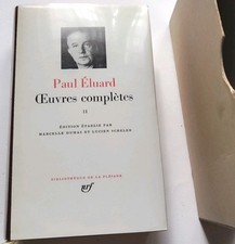 Pleiade Paul Eluard Œuvres