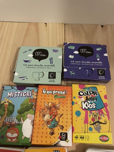 Lot jeux cartes - 8, de