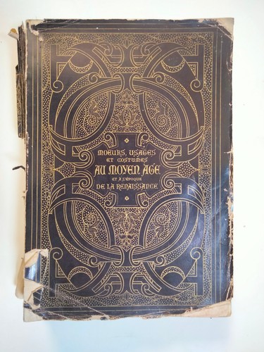 Livre mœurs usages - livre,