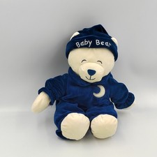 Doudou ours Baby Bear bleu