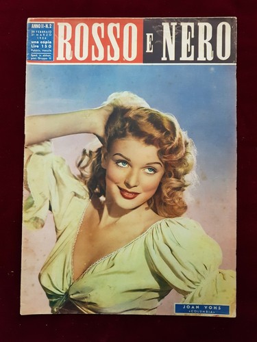 Rosso nero 2 1954 - rosso, n