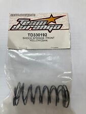 Radio Control Team Durango DNX DEX 408 #TD330192 Shock springs Front Yellow (2pc
