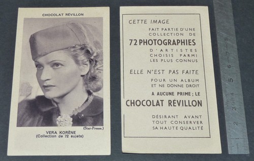Photo 1938 1945 chocolat - 1938-1945,