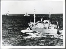 Photo de presse vintage Chalutier Russe Classe Mayak 1970 FT 36593 - tirage