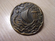 Insigne Aviso Escorteur " Commandant Bourdais "- Marine Nationale