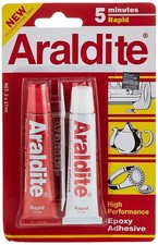 Colle adhésive époxy haute performance Araldite 2X17ml