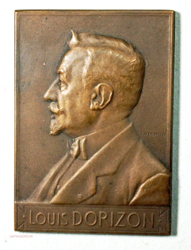 Médaille plaque louis - médaille,
