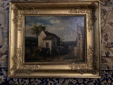 SUPERBE HUILE SUR TOILE XIXEME