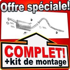 Ligne pot d'échappement pour