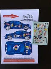 DECALS 1/43 RENAULT MEGANE