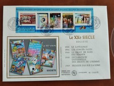 Enveloppe FDC grand format 1er