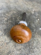 Poignée de porte bois et metal ,clenche serrure ferrure