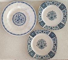 Lot Assiettes Et Plat Faïence