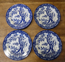 LOT DE 4 ANCIENNES ASSIETTE