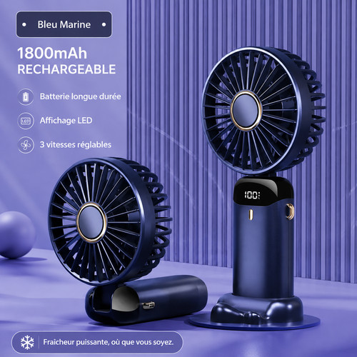 Mini ventilateur rechargeable - mini,
