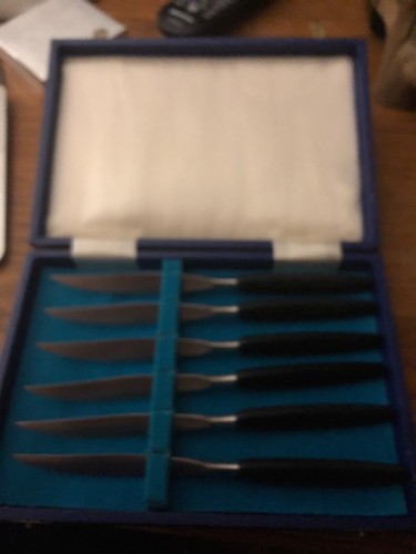 Vintage boxed knife set - boxed,