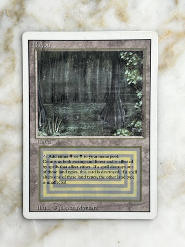 Mtg bayou revised 1994 - mtg,