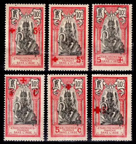Inde croix rouge 43 - croix, à