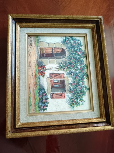 Tableau peinture signé - peinture, uchay