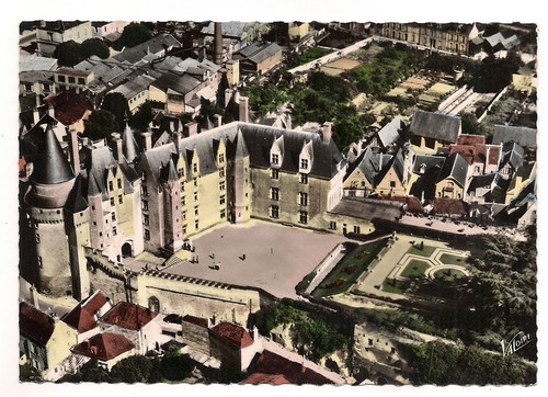 Langeais chateau vu - langeais,