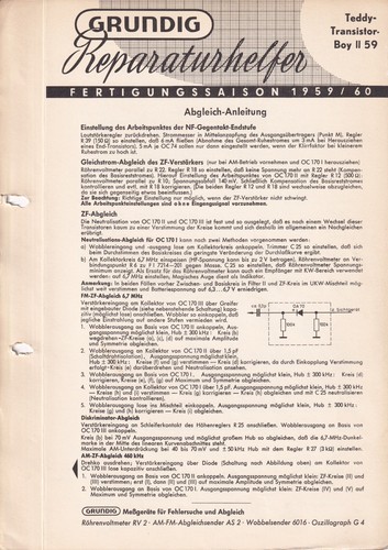 Manuel service pour grundig - manuel,