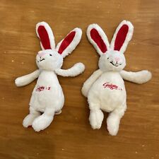 Lot 2 Doudou Peluche Lapin