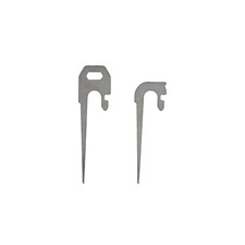 Titanium pick tool - titanium, |