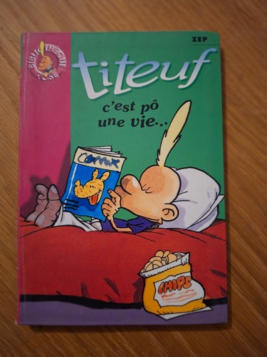 Livre titeuf bibliothèque - livre,