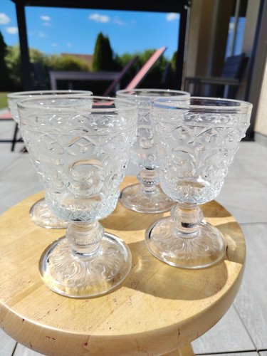 Verre eau ancien - ancien, en