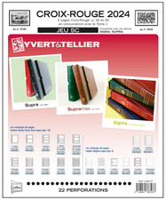 Jeu Yvert et Tellier France Croix Rouge SC 2023-2024