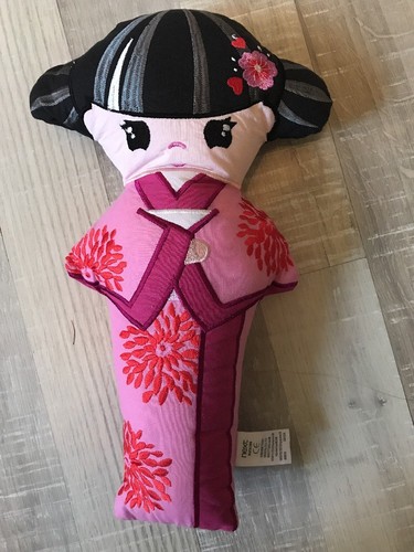 Doudou poupee chinoise - poupee, coussin