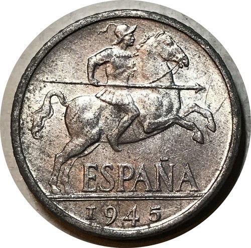 Spain 1945 centimos - spain, •