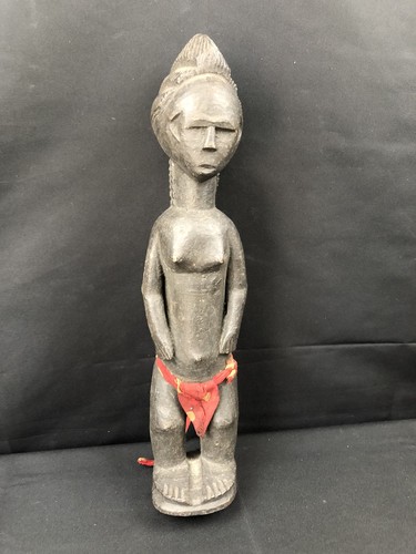 Statuette bois vintage - en,