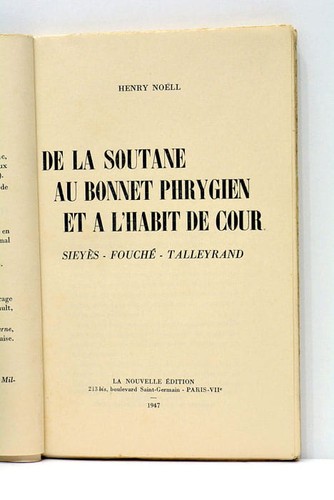 Soutane au bonnet - au,